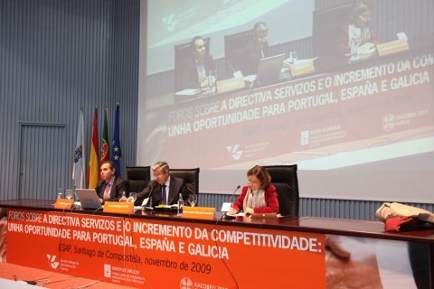 Imaxes terceira parte - Foros sobre a directiva servizos e o incremento da competitividade: unha oportunidade para Portugal, España é  Galicia
